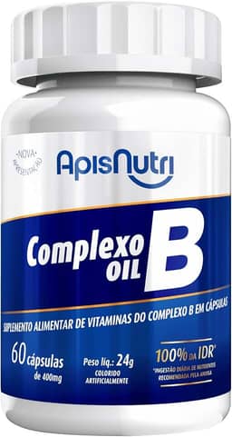 Apisnutri Complexo B Oil 250Mg (60 Caps)
