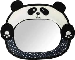 Buba Espelho Para Banco Traseiro Pandinha Preto