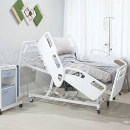 Cama Hospitalar Elétrica 9 Movimentos com Altura mínima de 36cm Com Estrutura Reforçada, Articulada com Controle - Para Idosos e Cuidados, Conforto e Segurança