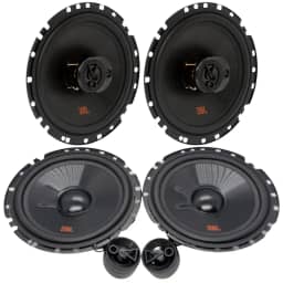 Kit Som Automotivo Completo Flex 4: Par de Alto Falantes Triaxial 6TRFX55 (110W RMS) + Par de Auto Falantes 2 Vias 62VFX55 (110W RMS) - POTÊNCIA, CLAREZA E IMERSÃO para seu Carro!