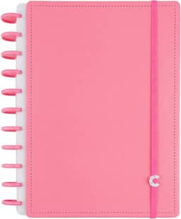 Caderno Inteligente, All Pink, Grande G+, 215 X 280mm, 140 folhas, Caderno Inteligente