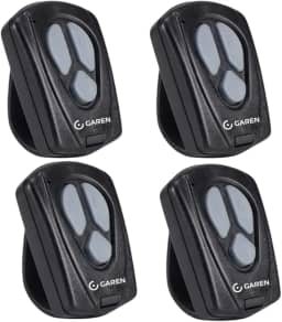 Kit 4 Controles De Portão Eletrônico Garen PPA IPEC AGL PECCININ Tx New 433mhz