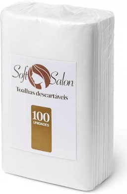 Toalha Descartável para Manicure e Pedicure - 100 Unidades - Ideal para Salão de Beleza - Prática e Higiênica