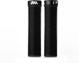 Mountain Bike Grips AMS Barcode – Punhos de guidão MTB com nervuras leves para trilha, Dirt Jump e Freeride