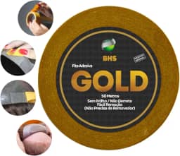 Fita Protese 50m Gold origin 2,0cm Amarela Não Derrete