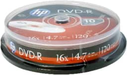 Dvd-R Hp Grávavel Pino C/10 Unidades, Cis, 46.3023, Prata