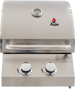 Churrasqueira a Gás Chaleur Grill de Embutir 2 queimadores para Bancada Chaleur Brasil