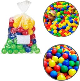 Kit 100 Bolinhas Para Piscina Infantil Multicoloridas