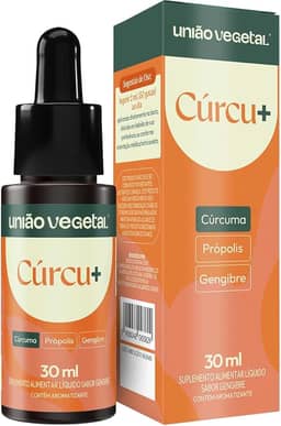 Curcu+ Cúrcuma, Própolis e Gengibre Suplemento em gotas Alta Absorção imuno+