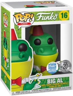 Funko 36542 POP: Spastik Plastik - Big Al, Verde, exclusivo da loja, multicolorido,
