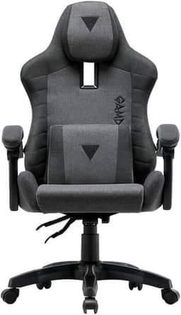 CADEIRA GAMER GAMDIAS CINZA E PRETO ZELUS E3 WEAVE L GB