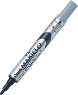 Pentel Marcador Para Quadro Branco MAXIFLO Ponta Fina 4.0mm Preto MWL5S-A