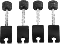 LiebeWH Sela de Baixo Elétrico, Sela de Ponte de Baixo de Substituição de Metal Com Material de Latão para Qualidade de Som Aprimorada, Adequado para Vários