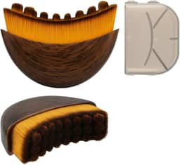 Escova Lifting Facial para Drenagem – Massageador de Contorno, Estimula Circulação, Reduz Inchaço e Modela Queixo & Mandíbula – Design Ergonômico, Cerdas Ultra Macias, Uso Diário ou Spa