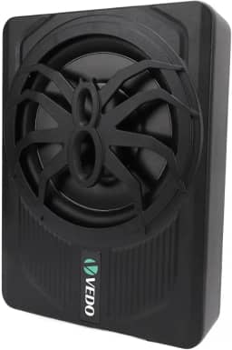 Subwoofer Ativo 10 Polegadas para Carro, 150W RMS Potência Real, Bass Puro Sob o Banco, Alto-Falante Slim de Alta Performance - Melhora Grave 0-12dB, Alumínio, Baixa Distorção, Fácil Automotivo