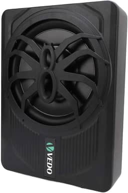 Subwoofer Ativo 10 Polegadas para Carro, 150W RMS Potência Real, Bass Puro Sob o Banco, Alto-Falante Slim de Alta Performance - Melhora Grave 0-12dB, Alumínio, Baixa Distorção, Fácil Automotivo