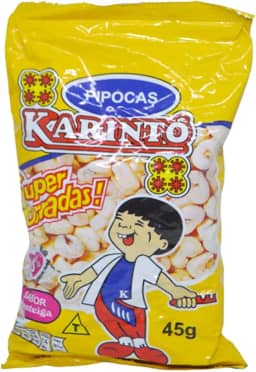 Pipoca Super Torradas Sabor Manteiga 45gr Karintó (10 unidades)