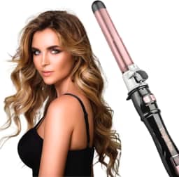 fogomax, Modelador De Cachos Giro Automático 28mm Profissional Rápido Aquecimento Bivolt Eleve Sua Beleza