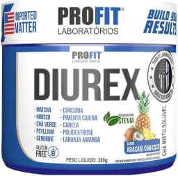Profit Diurex Suplemento Diurético E Termogênico 200G - Sabor:Abacaxi Com Coco Cor: Multi-Colored Tamanho Único