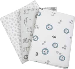 Papi Textil Cueiro Flanelado Papi Compose Estampado 80Cm X 60Cm Contem 03 Un