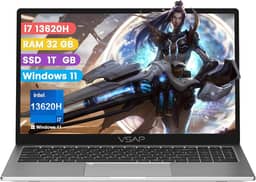 Notebook i7 13620H 32GB RAM 1TB SSD Laptop Win11 15.6in