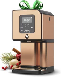 LEVO Lux – Máquina de Infusão de Óleo de Ervas Premium – Extrator Botânico – Secador de Ervas, Descarboxilador e Infusor de Óleo – Máquina de Infusão Comestível Gourmet – Para Gomas Infundidas,