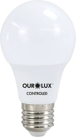 Lâmpada Inteligente CONTROLED Sensor de Presença 9W Bivolt 2700K OUROLUX