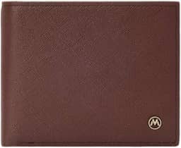 Carteira Masculina Slim De Couro Anti Roubo Compacta Portátil Para Cartões Dinheiro Com Caixa De Presentear Estilo Prática Anti-furto Proteção RFID - MANDU