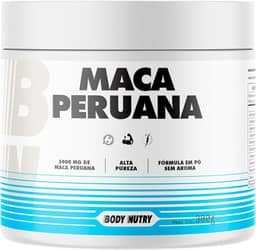 Maca Peruana em Pó Pote 5000mg Por Porção 100% Pura Premium Pure Importada Para Homens e Mulheres Rende 60 Porções | Energia Resistência Original - Body Nutry