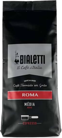 Bialetti Café Torrado Em Grão Roma 500G