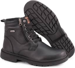 Bota Masculina Coturno Casual elastico Zíper casual comfortavel