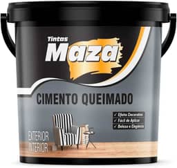 Cimento Queimado Maza Diversas Cores 5,6kg Premium Cores:Camurça