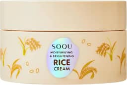 Creme de arroz hidratante e clareador – hidratação profunda, ilumina e uniformiza o tom da pele – 70 g – Feito na Coreia