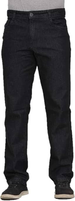 Calça Masculina Tradicional Reta Jeans 100% Algodão Malloy