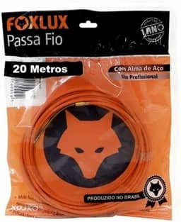 Foxlux Passa Fio Com Alma De Aço 20 Metros