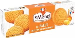 Biscoito Amanteigado Francês Butter Shortbread Cookies -100% Manteiga - Lanche - Café da Manhã - Sobremesa - 1 Unidade - Biscuits au Beurre - Sablés - 150g - Opção Presente