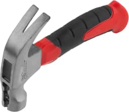 MTX Mini Martelo de Unha Magnético – Cabo de Fibra de Vidro com Revestimento Emborrachado, Cabeça de Aço com Imã de 27 mm, 250 g