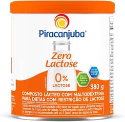 Piracanjuba Composto Lácteo Zero Lactose 380G -
