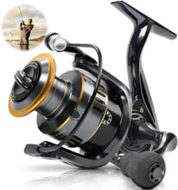 Molinete de Pesca Sports Carretel de Arremesso Longo, Perfil Baixo, 5.2:1