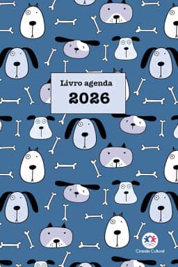 Livro Cachorrinhos - Agenda 2026