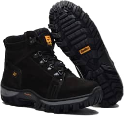 Bota Adventure Coturno Masculino Trail Spiller Shoes Casual - Preto