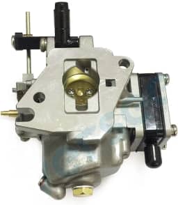 OVERSEE Carburador 684-14301 para motor de popa Yamaha 9.9HP 15HP 2T modelo antigo 6E8-14301-00, 684-14301-03, 6E8-14301