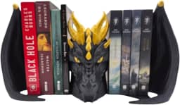 Aparador de Livros Dragão Guardião do Tesouro Literário