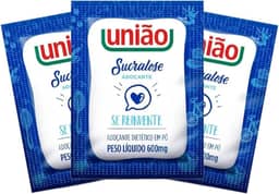 Adoçante União Sucralose Sache 100 Saches De 600mg Adoçante Uniao Diet Kits na Web