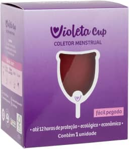 Violeta Cup Coletor Menstrual Vermelho Tipo A, Violeta Cup, Vermelho, Tipo A Mulheres A Partir De 30 Anos Ou Com Filhos, E/Ou Com Colo Do Útero De Altura Média E Alta