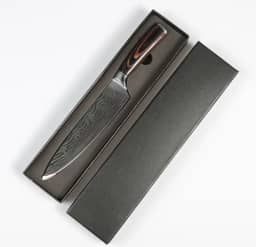 Faca Chef Profissional Padrão Damasco Churrasco 8 polegadas