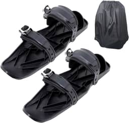 Sapatos de neve para homens, Raquetes de neve para mulheres | Patins de | Ferramentas leves de esqui antiderrapantes, acessório de esqui ajustável com bolsa de transporte, raquetes de neve compactas m