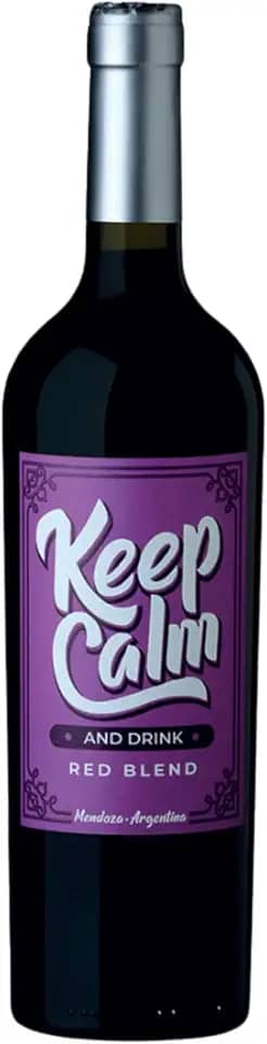 VINHO ARGENTINO KEEP CALM CABERNET FRANC E MALBEC 750ML