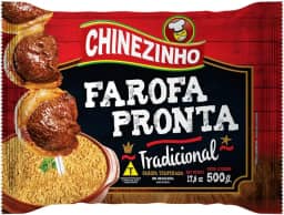 Chinezinho, Farofa Pronta Temperada, 400 Gramas