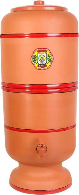Filtro de Barro São Pedro 2 Litros com 1 Boia e 1 Vela Tripla Ação
